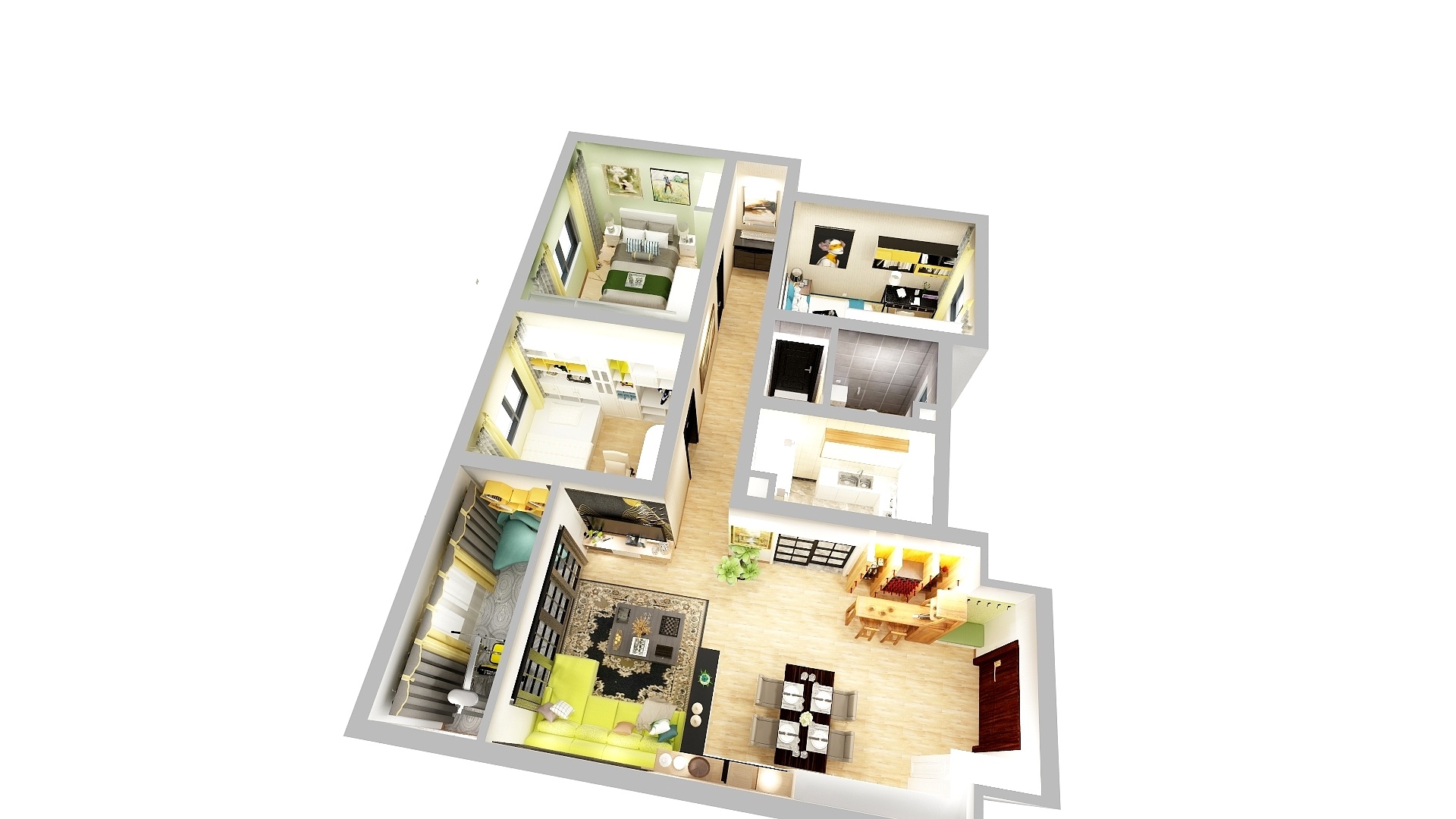 唯尚智家_墨乾-中式简装-装修设计方案