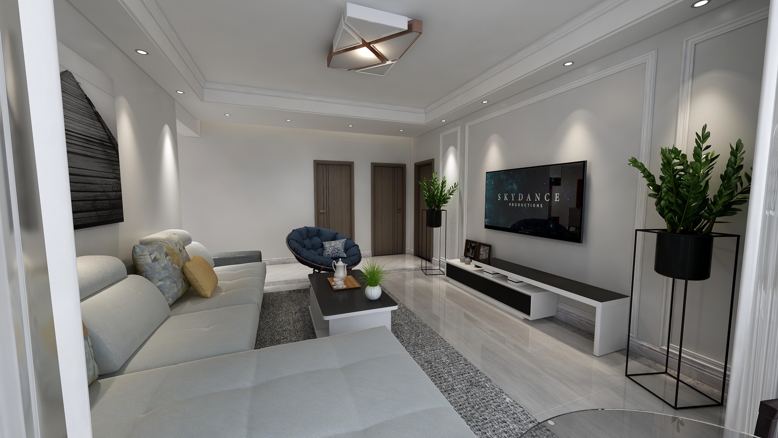 设计师蔡勇-国际三期6-1-1806-装修设计方案