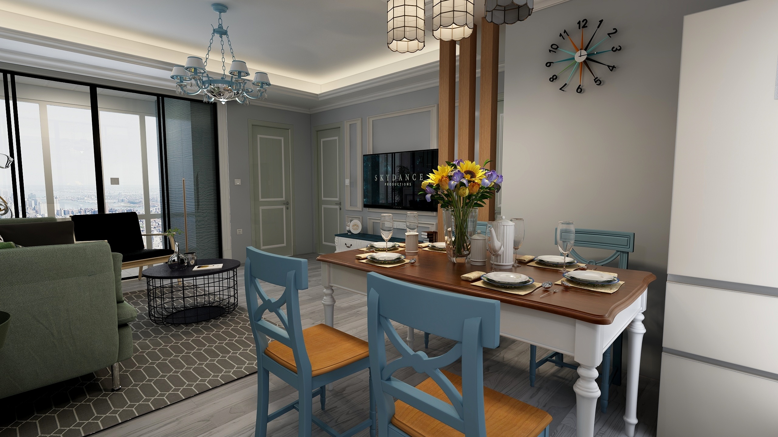 积謎-美式轻奢（作业_壹）-装修设计方案