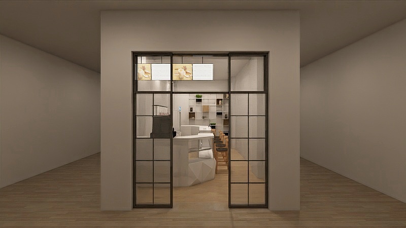 李昌儒-奶茶店-装修设计方案