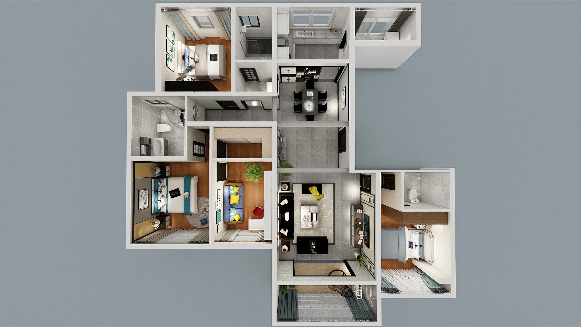 艺美空间黄小闻-A6-装修设计方案