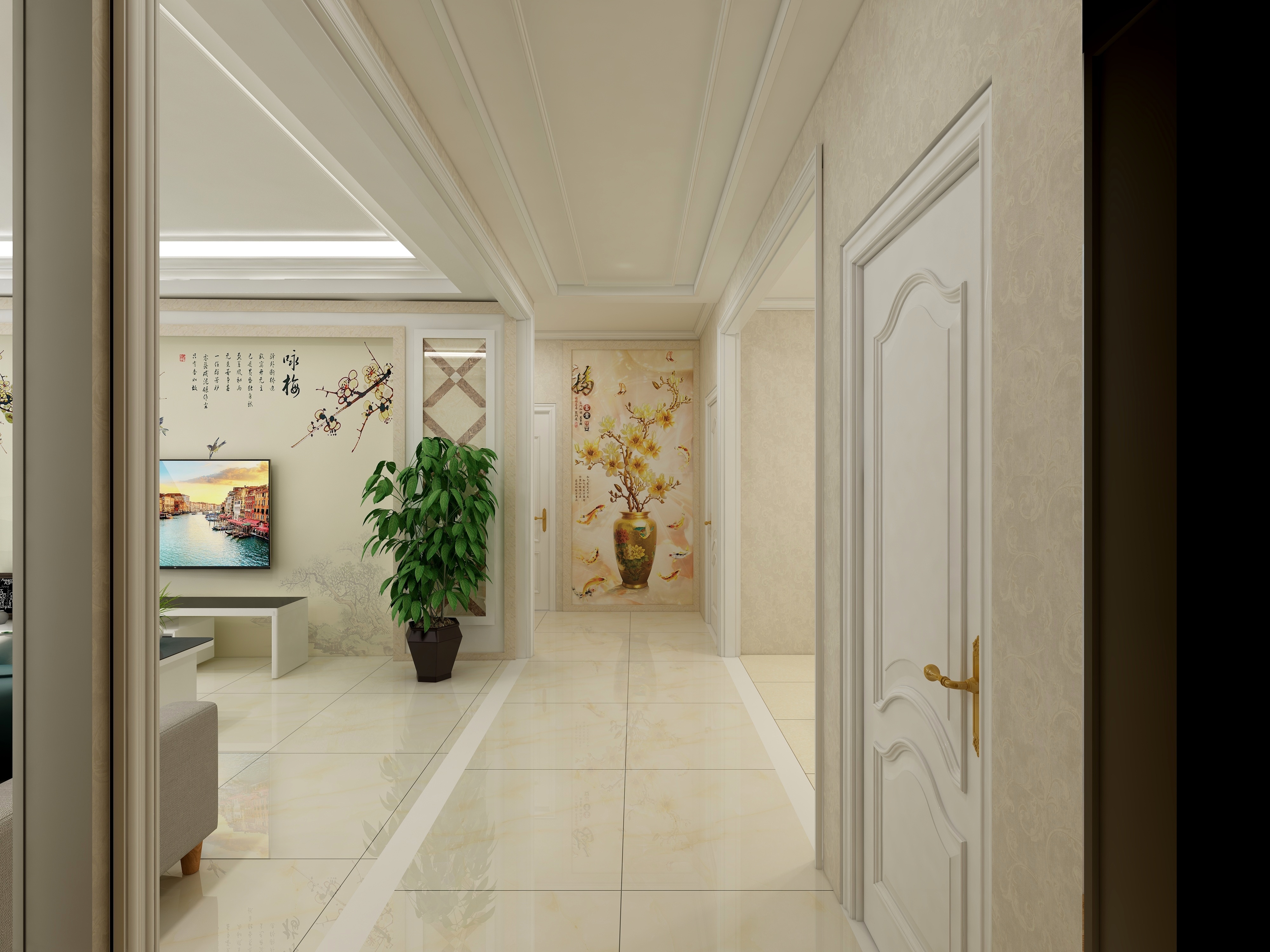 0醛装饰13462696896-左岸皇朝-装修设计方案