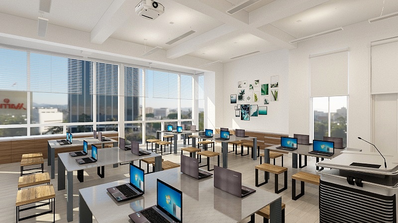 无聊的大头猪-教室-装修设计方案