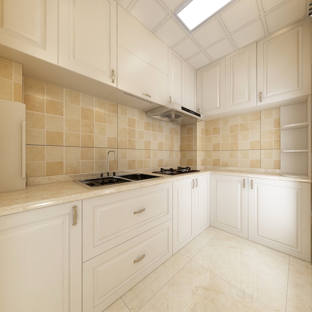 曼好家VIPJFNi-清新浅色调退休夫妇两人居住高层-装修设计方案