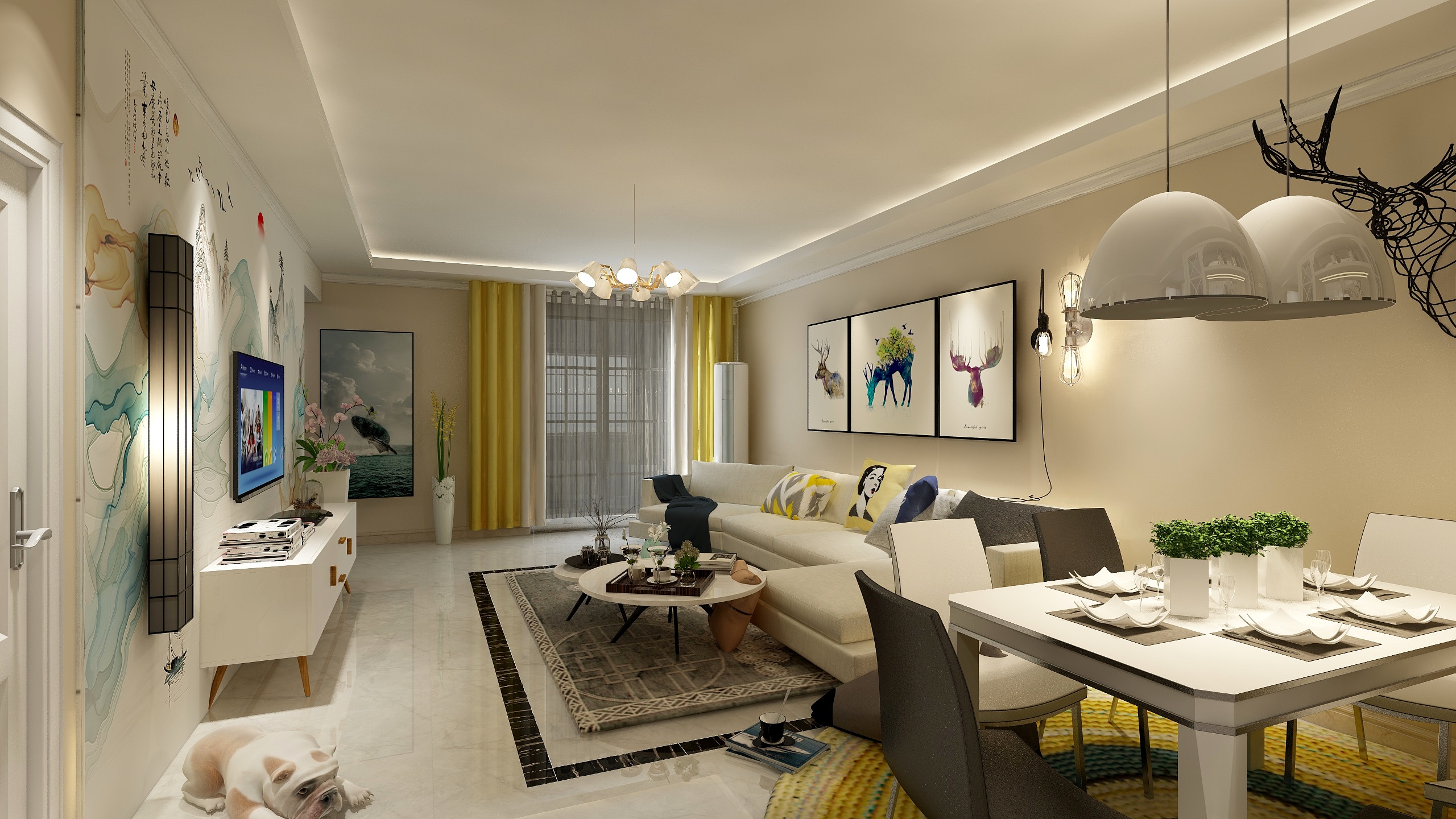 i清禾-坤泽十里城D区，高女士-装修设计方案