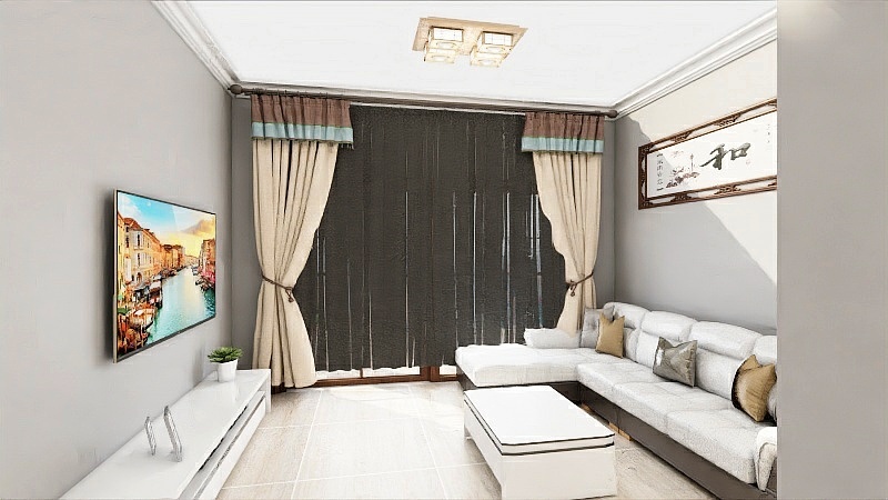 阿弥陀佛jcXn-(1)1#01户型、3室2厅1卫-装修设计方案