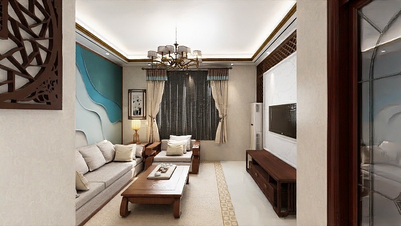 王掌柜如你所愿-辛屯90平方新中式-装修设计方案