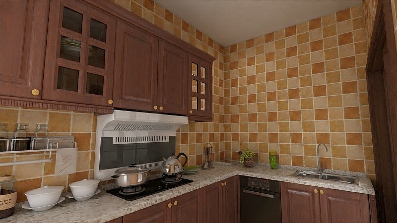 回眸hwXI-阳城109户型张姐美式-装修设计方案