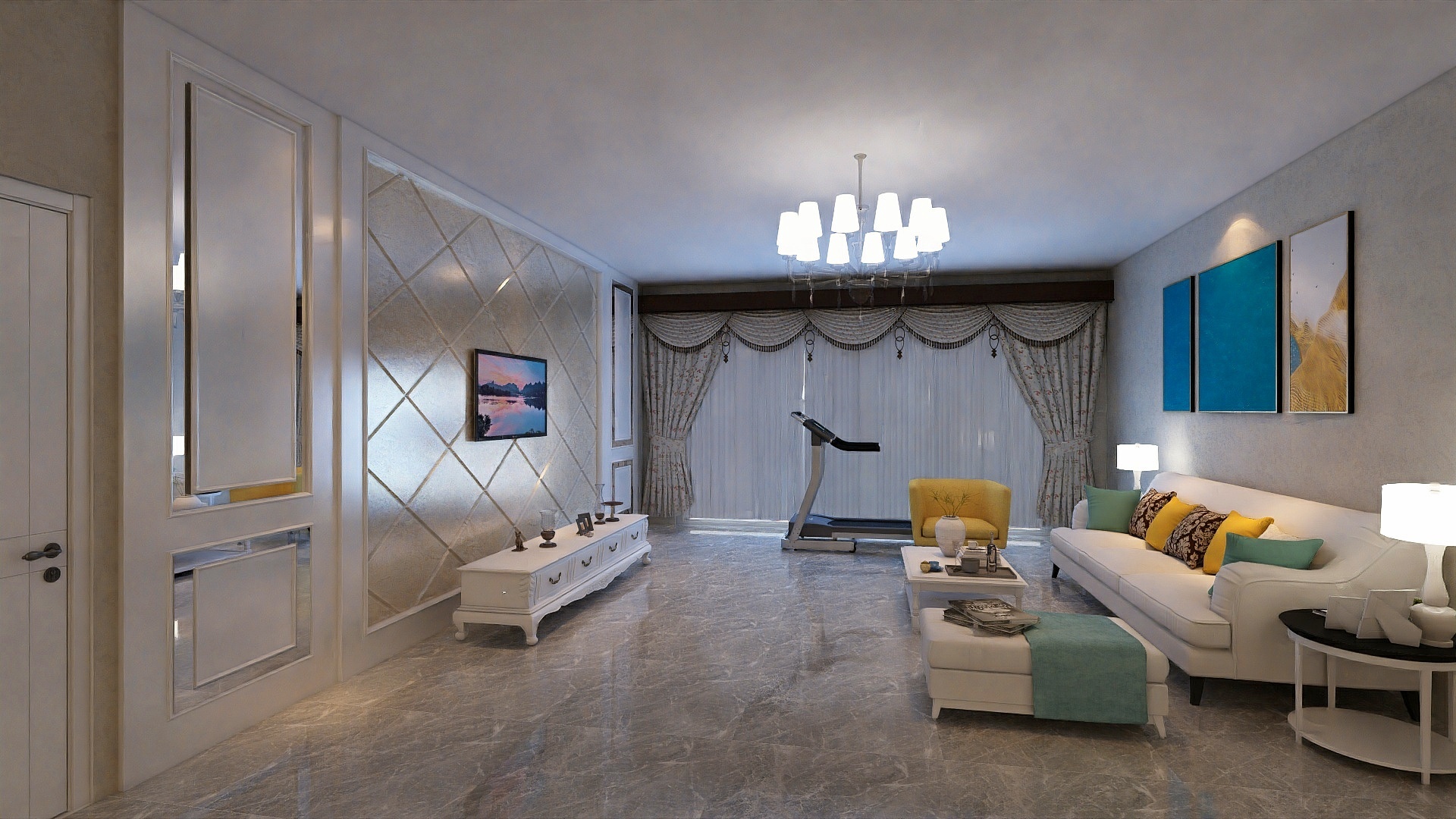 M梦梦-弘康丽城-装修设计方案