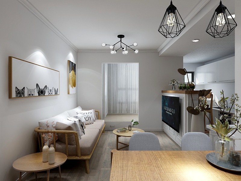 1a2x-北欧极简一居室-装修设计方案