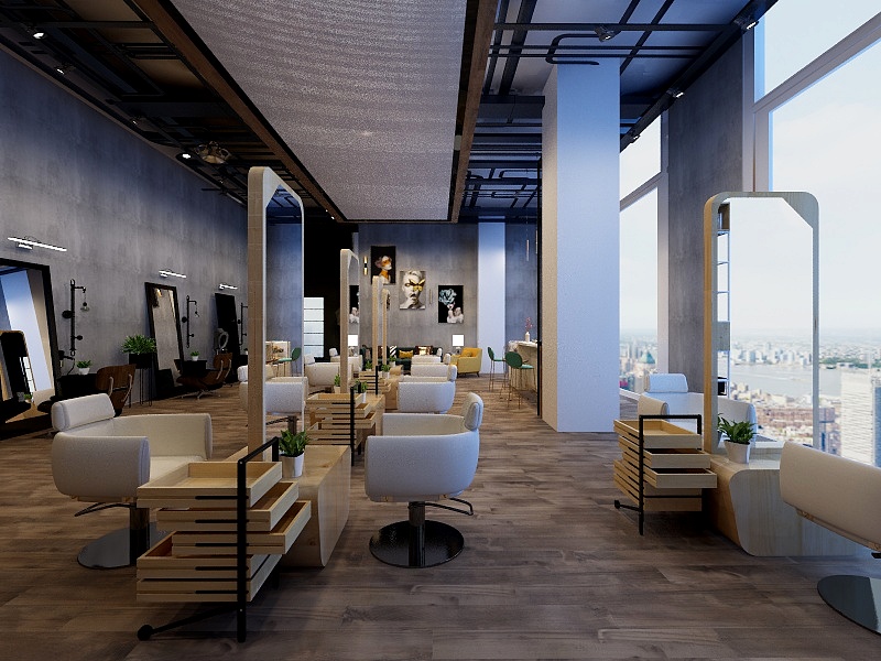 YAurora-南京市新街口发型屋-副本-装修设计方案