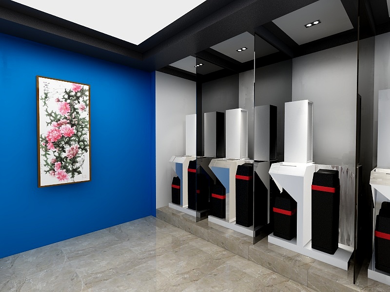 残兵UAAzzTfq-一楼展厅荣誉墙调色-装修设计方案