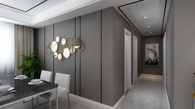 樱桃小丸子Fqgn-国贸天悦128平方-装修设计方案