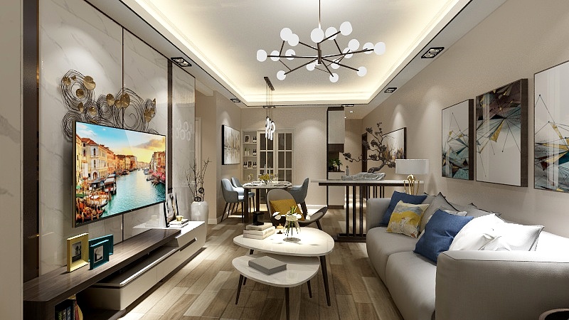 舒宁装饰-2房2厅一卫-装修设计方案