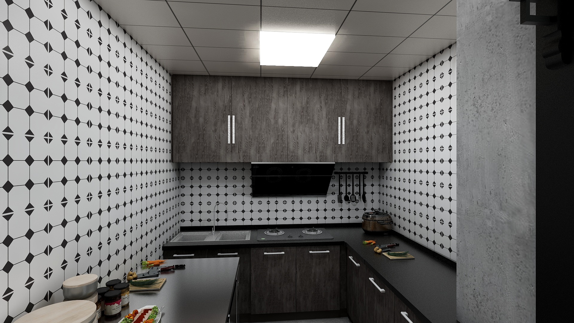 朱浩-北辰三角洲E4区021门店-装修设计方案