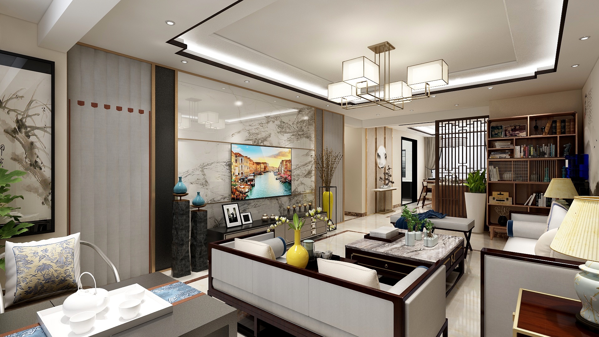 辰亿装饰-湖光名庭-装修设计方案