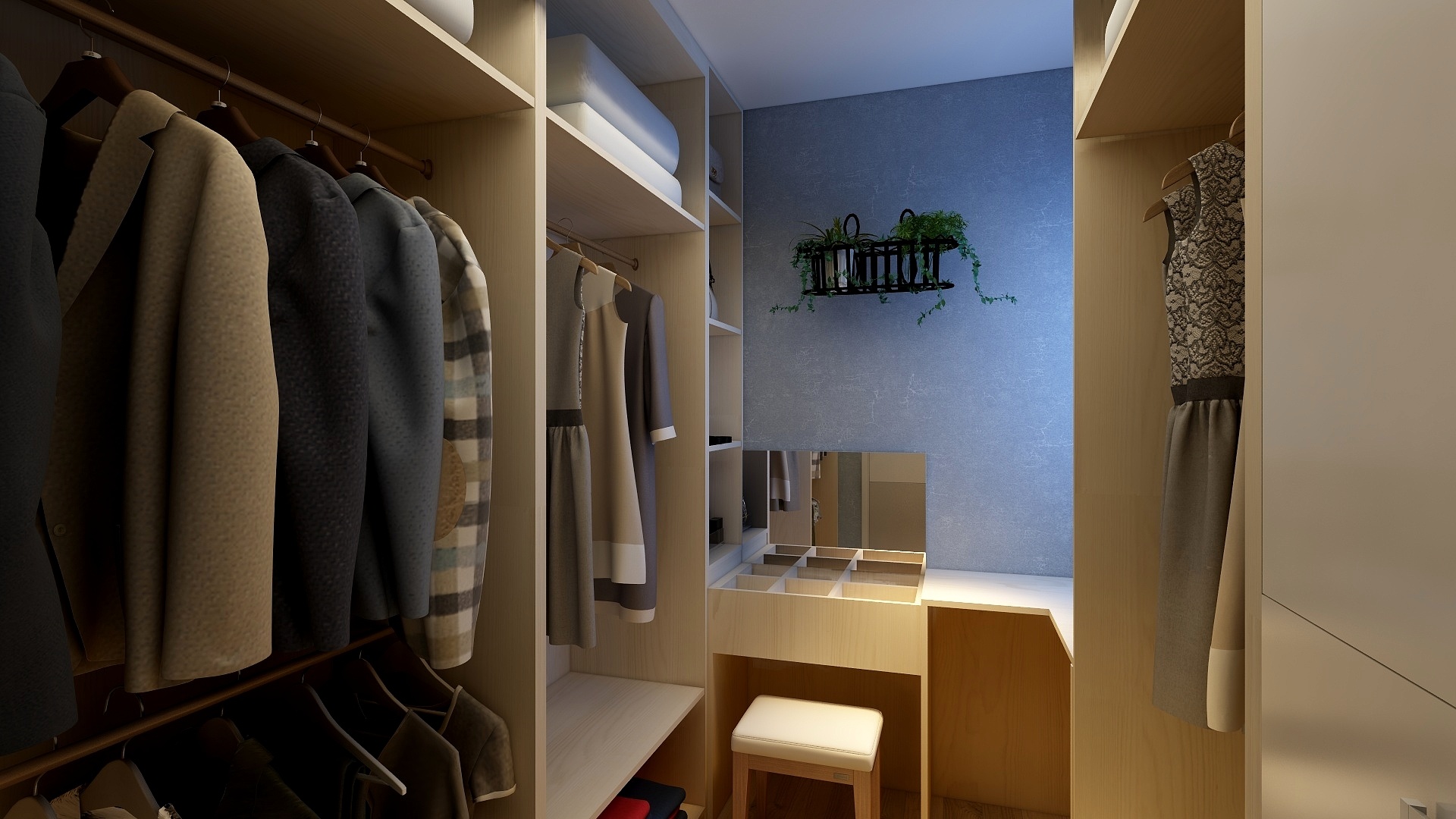 刘胜-三江衣帽间-装修设计方案