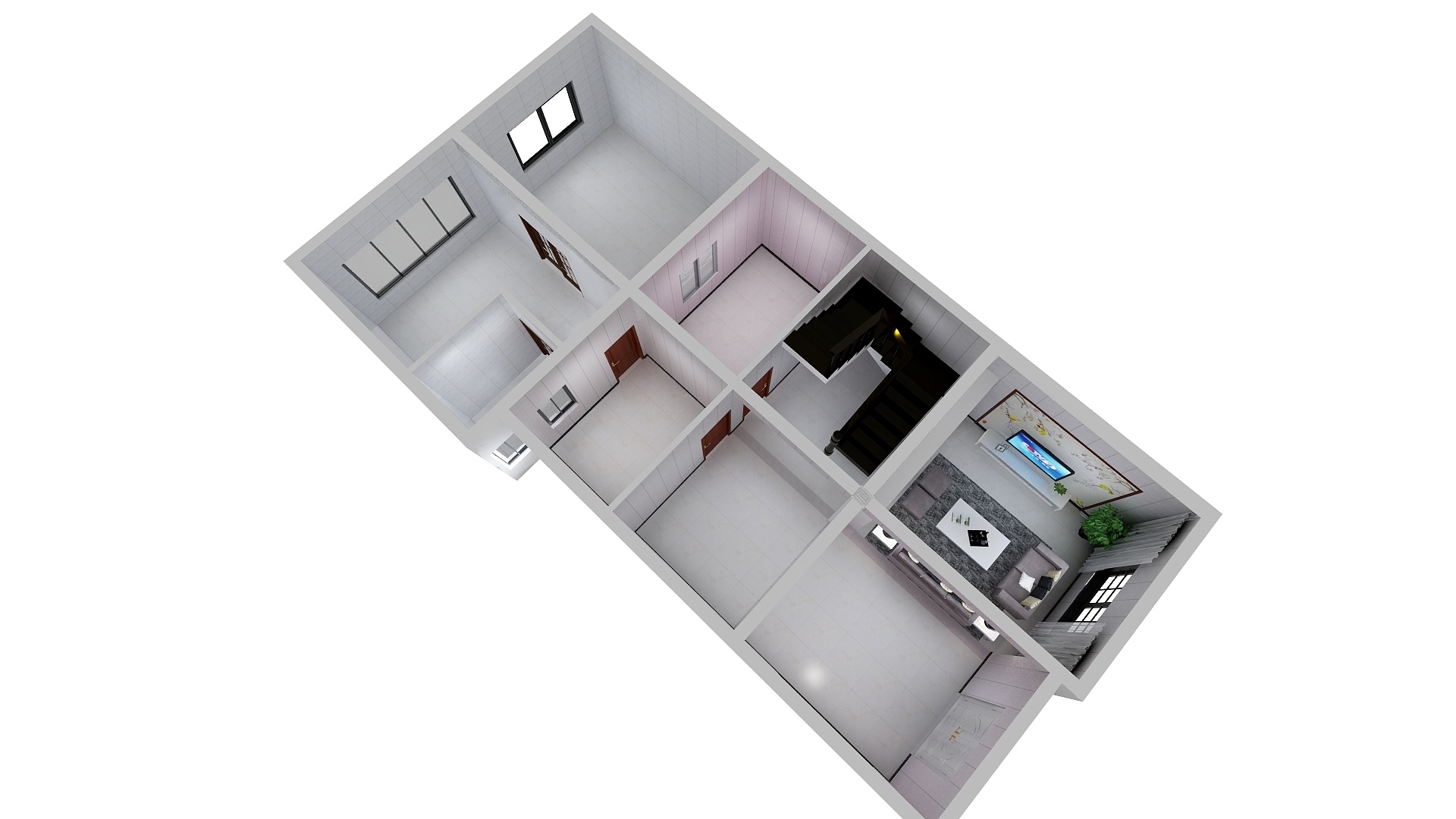 华瑞安盛装饰工程-大河村集成组石总-装修设计方案