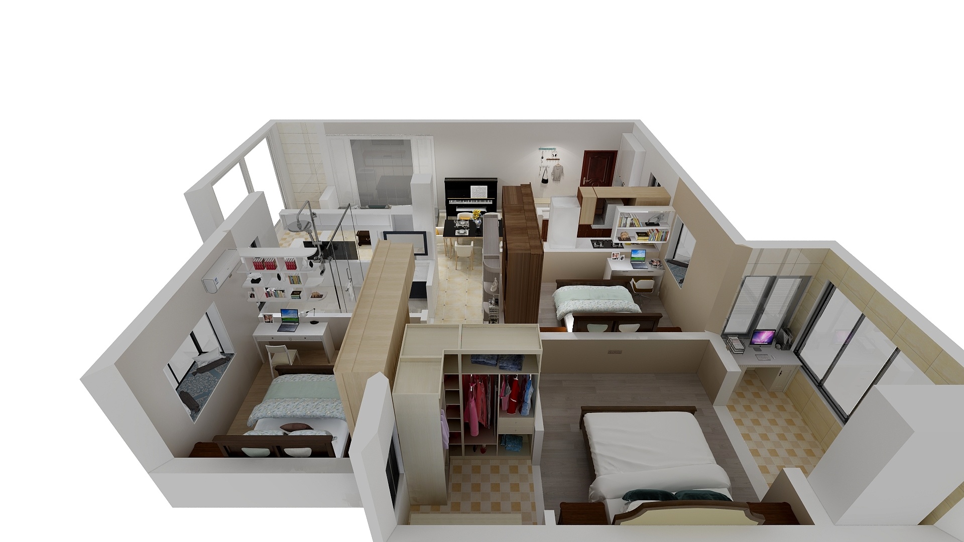 陈孟林-九坤新城一号11-2904-装修设计方案