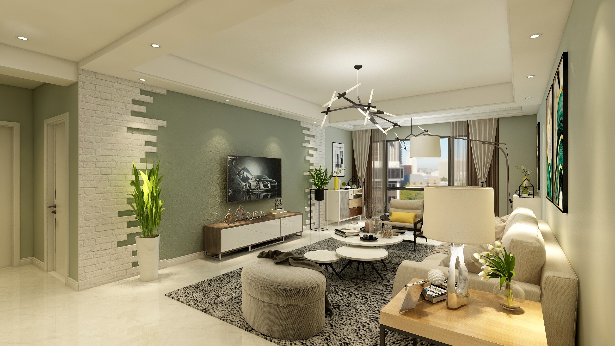 云南省雲上空间设计机构-现代北欧风格-装修设计方案