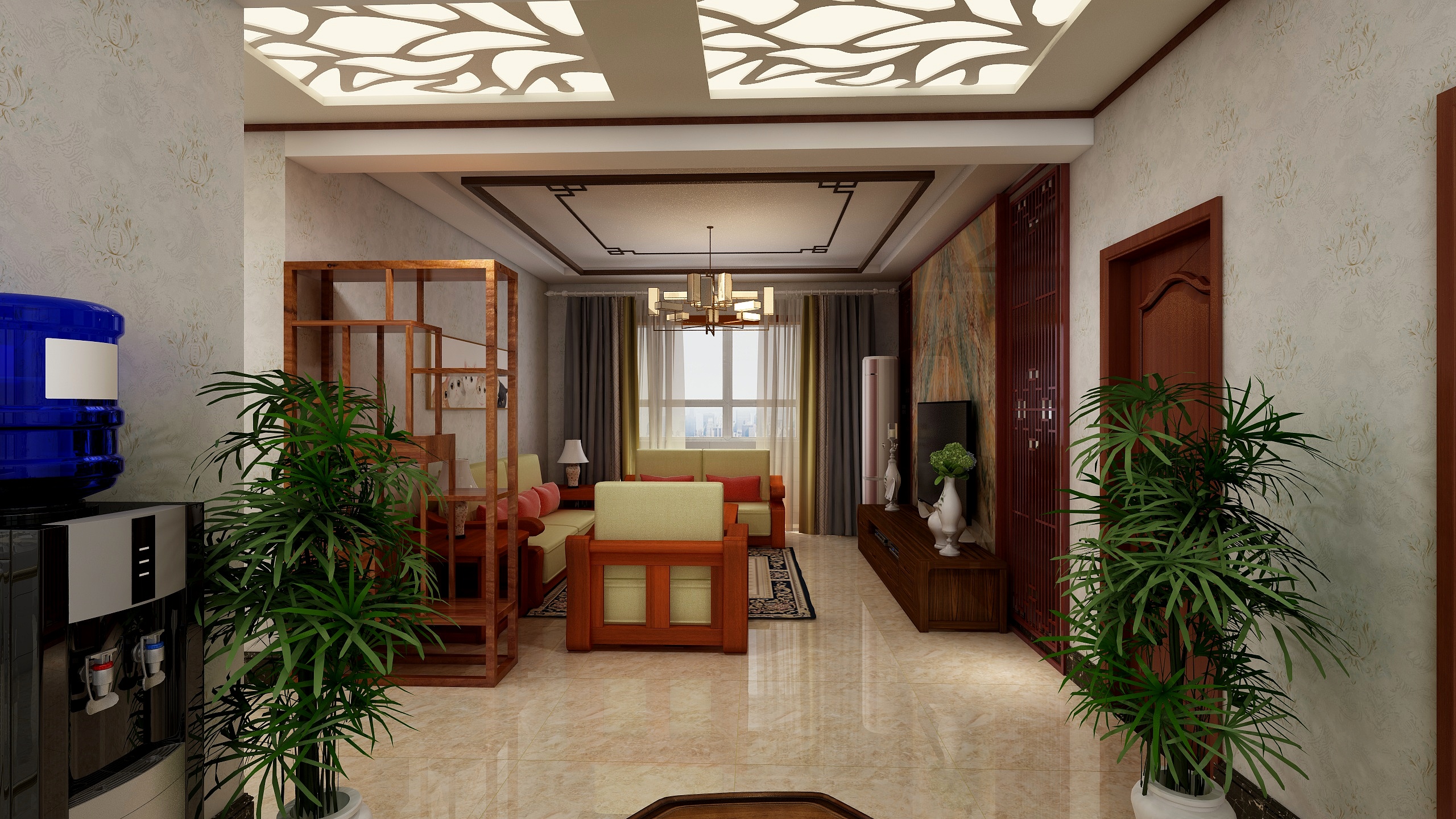 骑自行车的人-涿州金品时代设计方案-装修设计方案