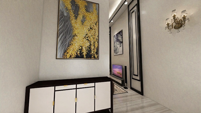 小松丸丶-留隍别墅室内装饰图-装修设计方案