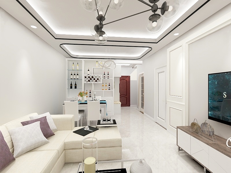 杨鹏-杨家村小区90m²-装修设计方案