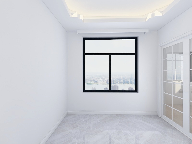 鑫筑装饰麦林楷-新尚名居99方简欧后现代-装修设计方案