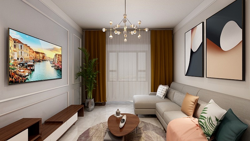 TopoaYI-山投86 马先生-Model-装修设计方案