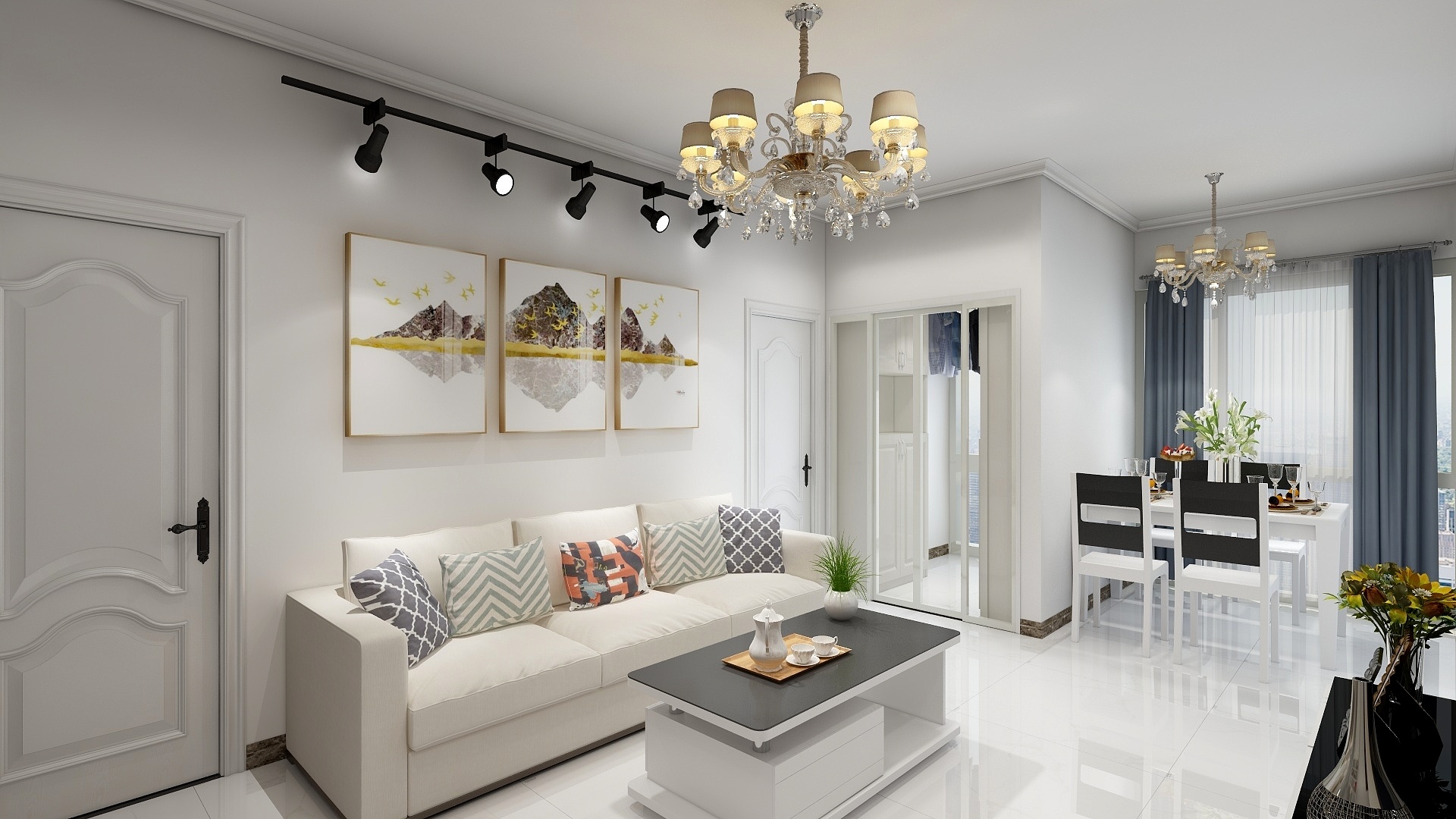 佘林彬一13910742080-后现代城-装修设计方案