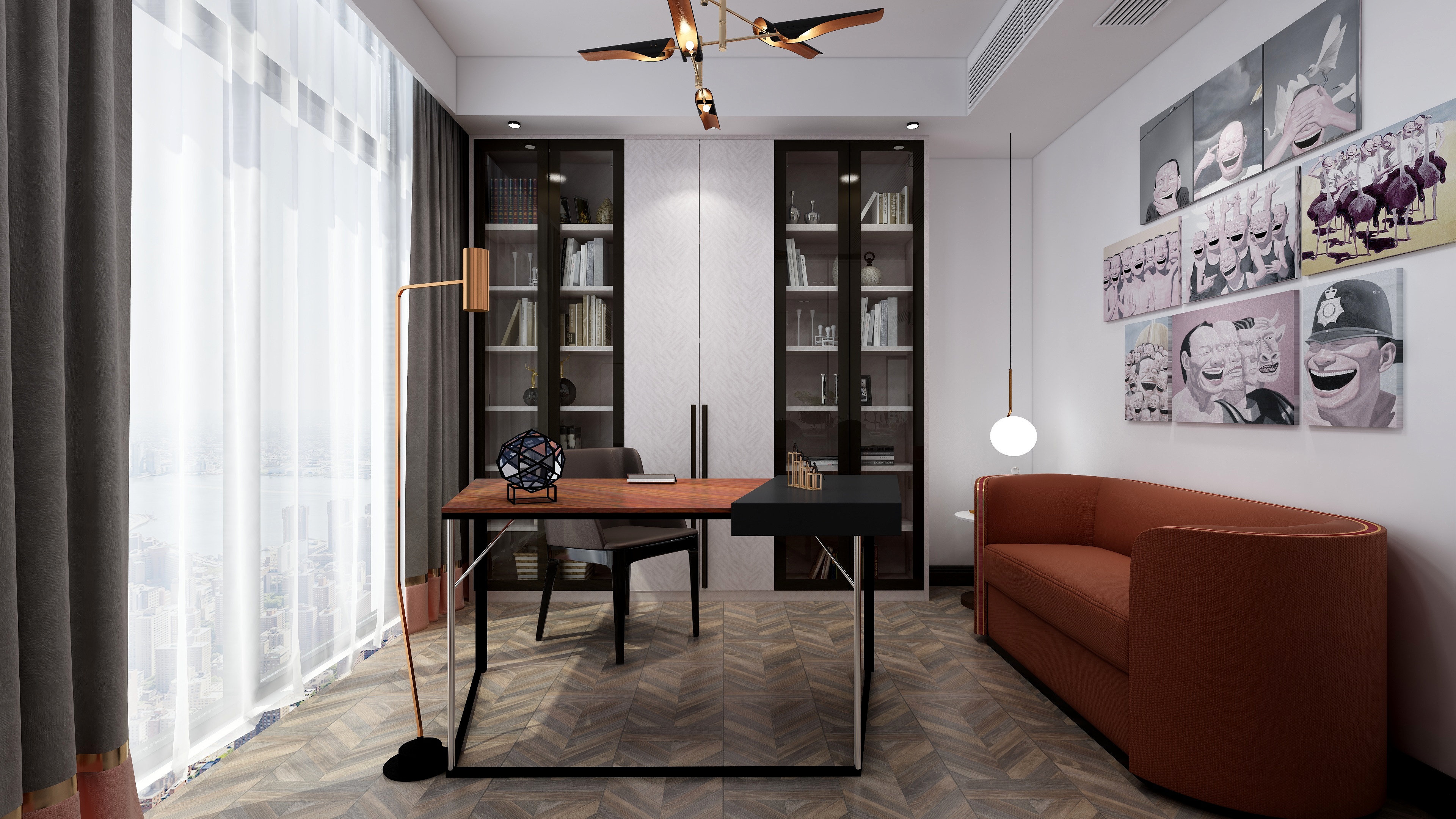 遂宁伊恋全屋定制-金科美湖湾・墅院香山装修效果图