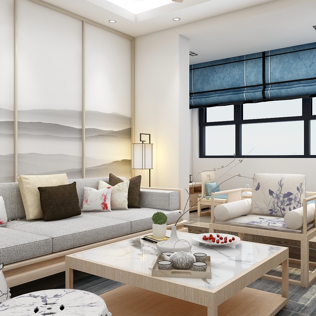TSyu-原木新中三居-装修设计方案