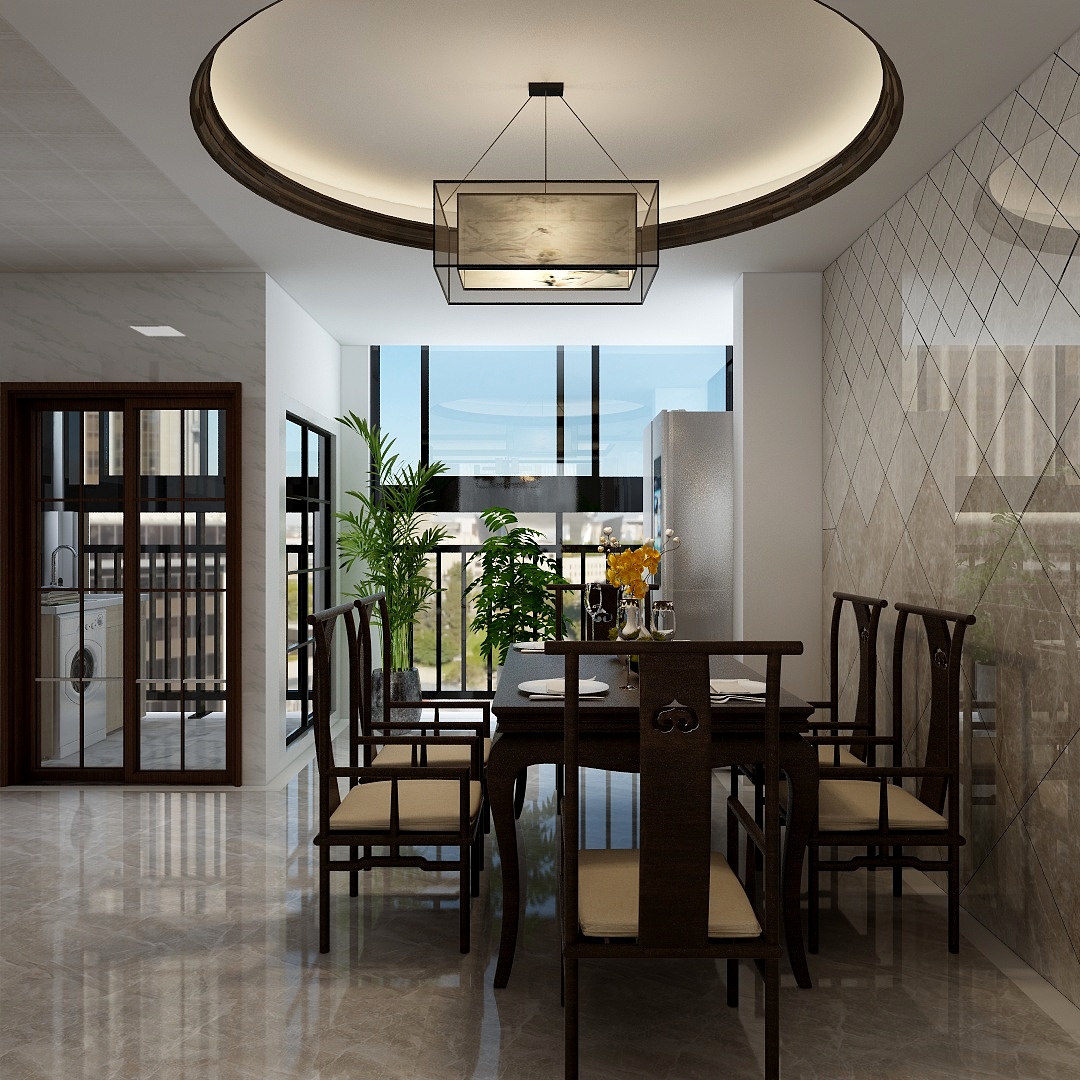 狮马蕉-岭南印象111.54㎡8幢2701老彭-装修设计方案