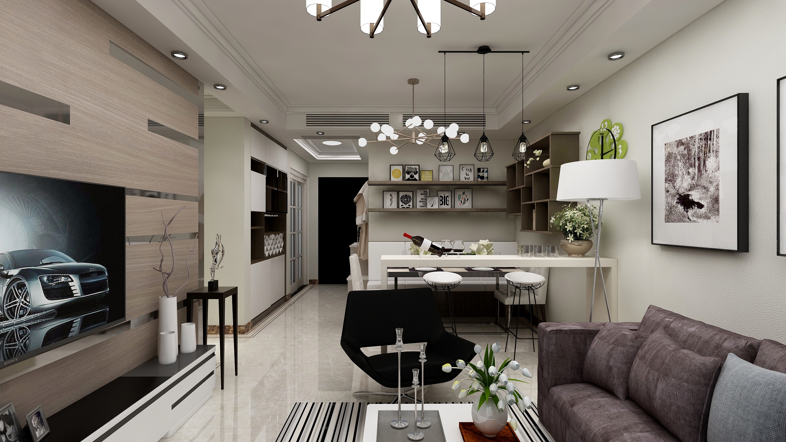 Hsiaotem全案设计-杭州30楼-装修设计方案