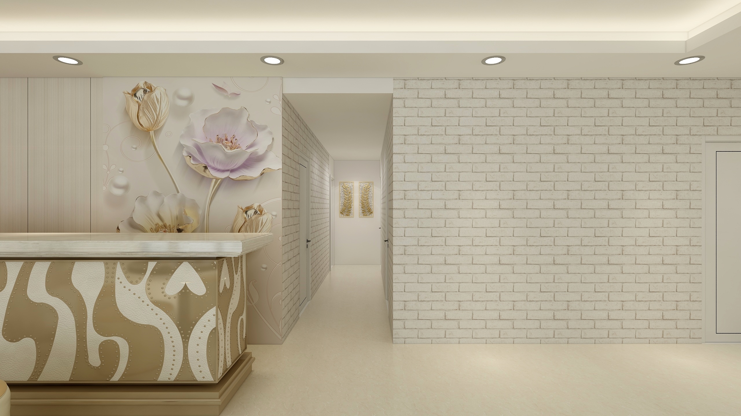 艺和安柱装18087899888-橄榄坝美容院-装修设计方案