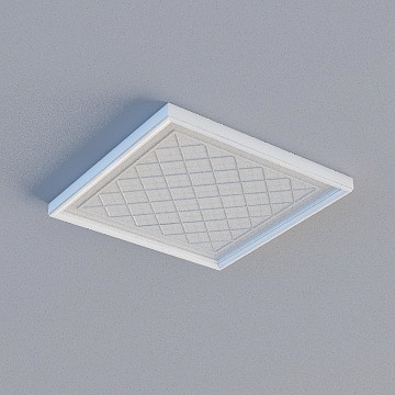 654*654 精装框大板-高精.奥斯丁-精装框3D模型