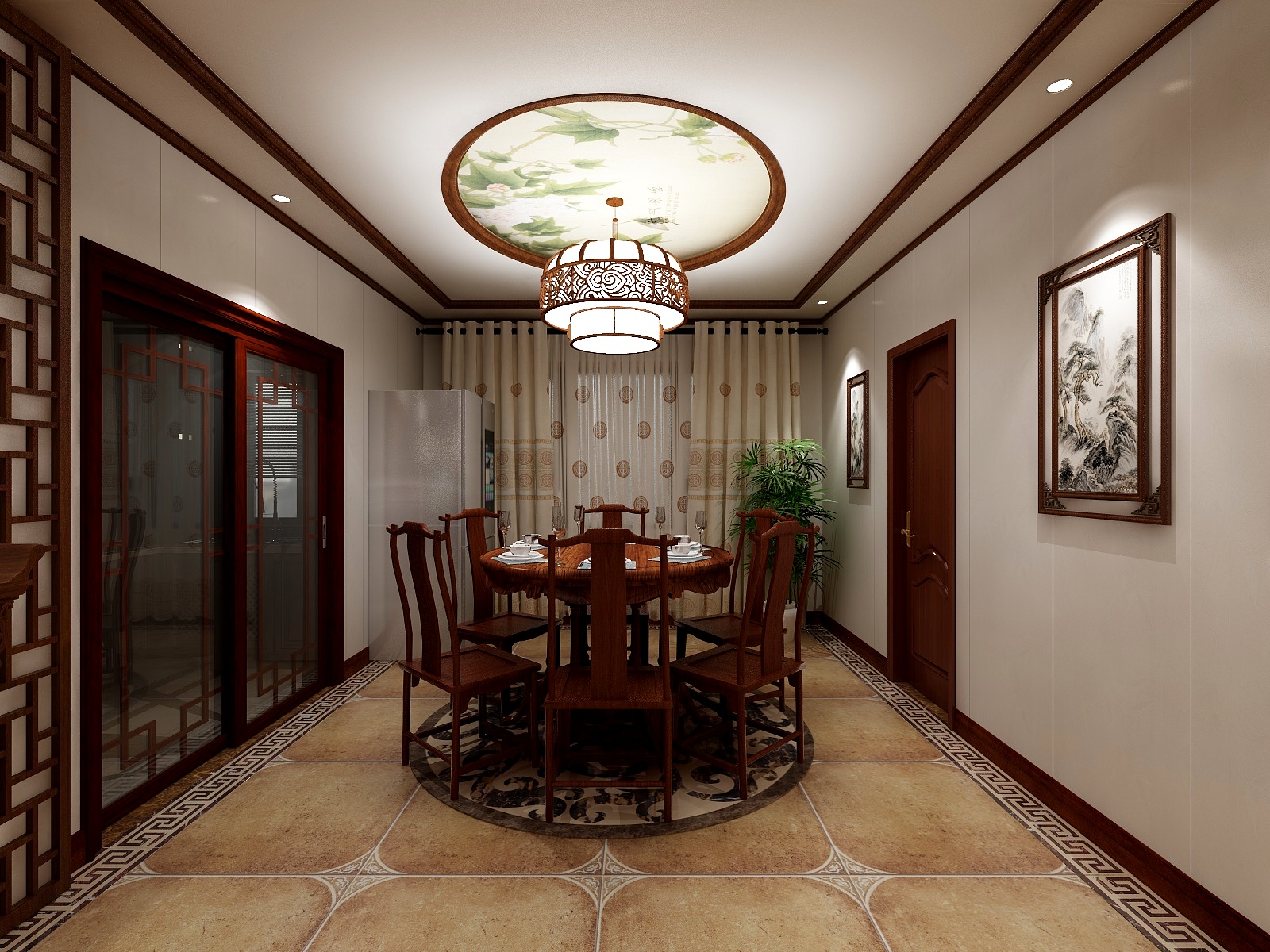 150****6988-甘肃省嘉峪关市四室二厅二卫户型图-副本-装修设计方案