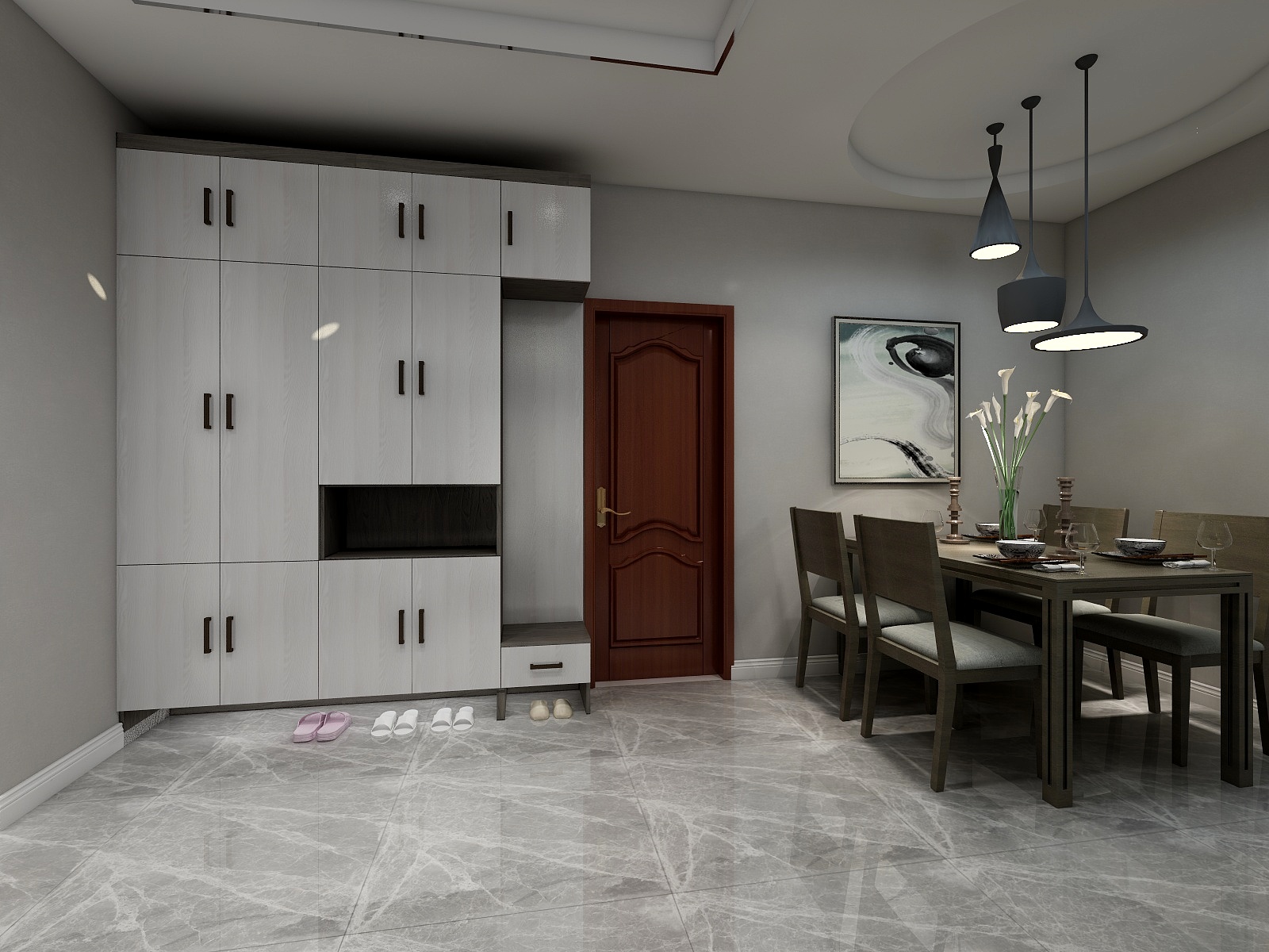 刘凯-碧水云天・御河苑109.80㎡A2户型3室3厅1卫-装修设计方案