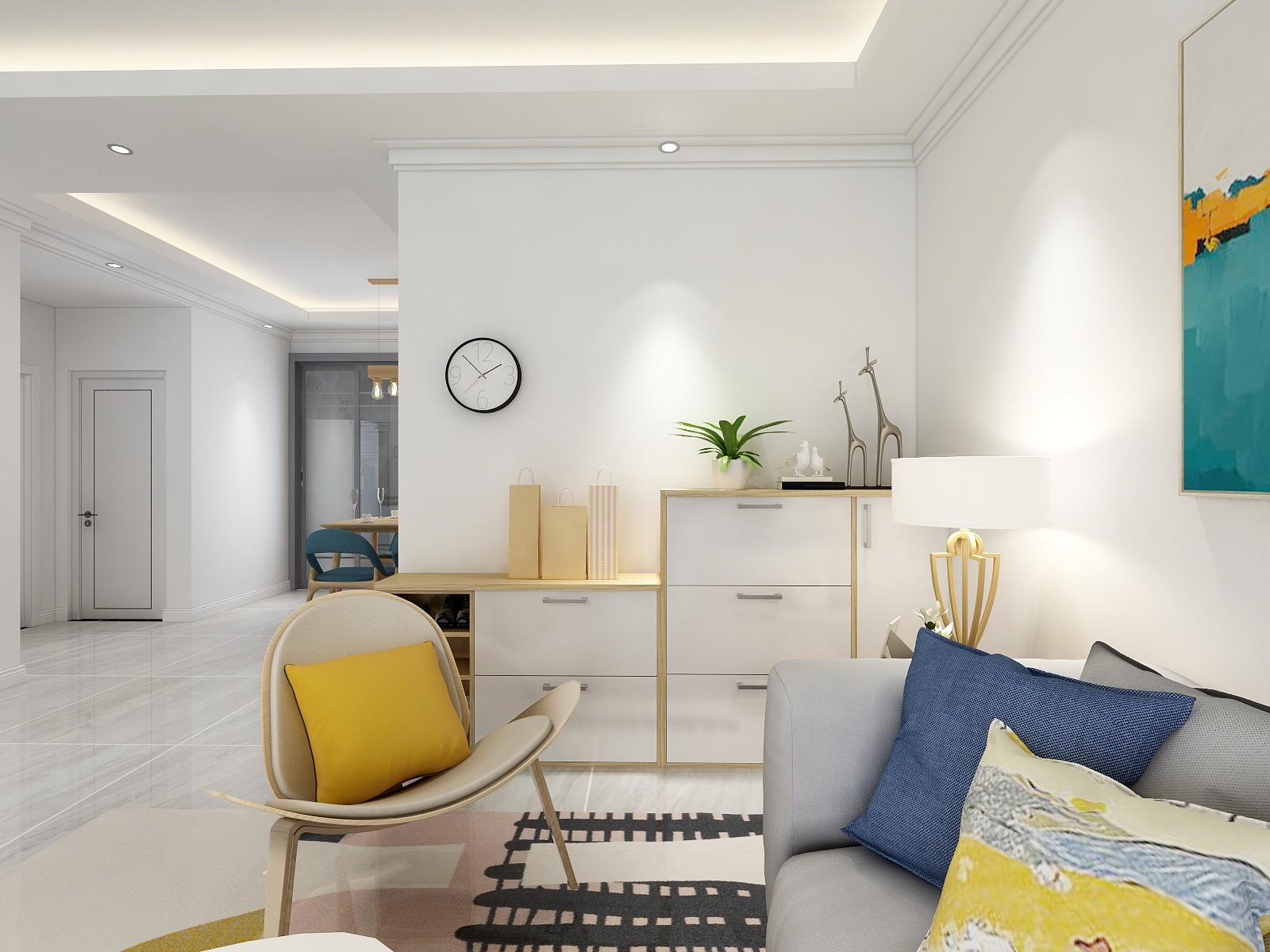 梁晓-山海祥和新苑方案一-装修设计方案