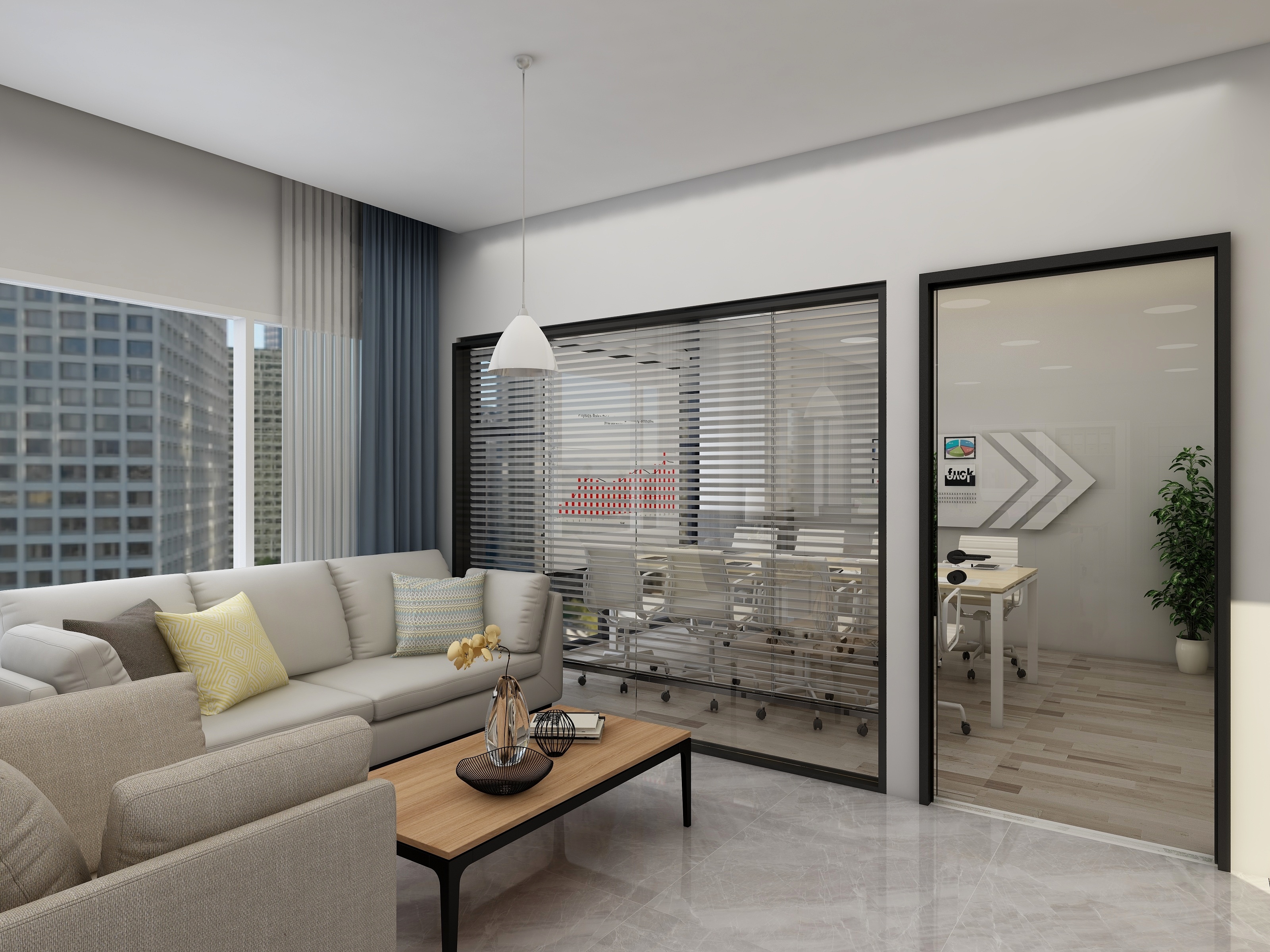 KERRYNEN-THEONE办公区-装修设计方案