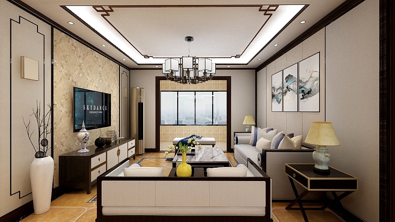 段红伟-新上海公馆18号楼18楼西户-装修设计方案