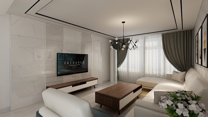 内蒙古博越建筑工程有限公司-融茂第一城9楼-装修设计方案