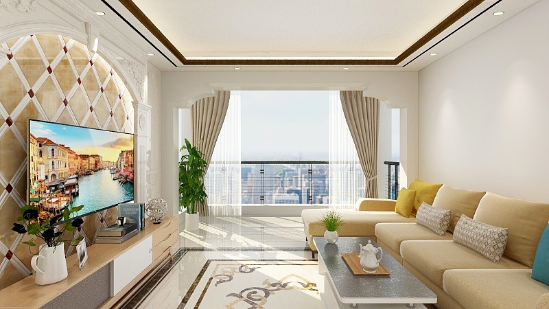 方德居设计-麒麟尊府9栋1304-装修设计方案