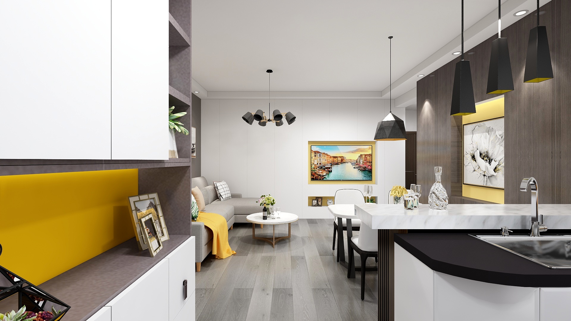 乔业兴-现代轻奢——中华城104-1-装修设计方案