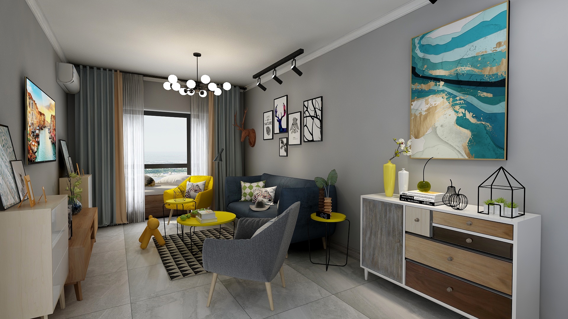 Z_Bx-兆南熙园效果-装修设计方案