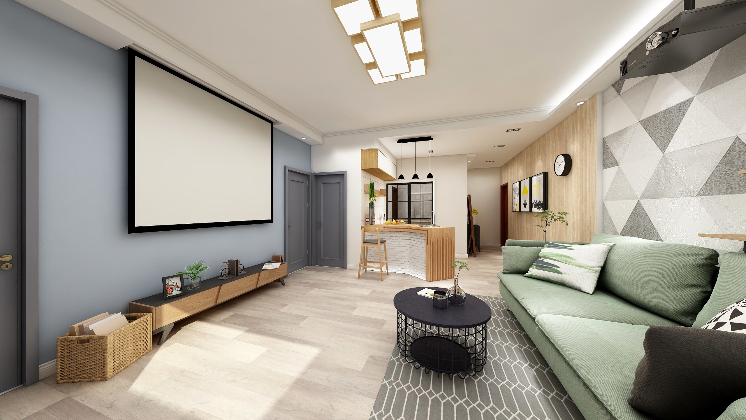 H合合H-北欧青木-装修设计方案