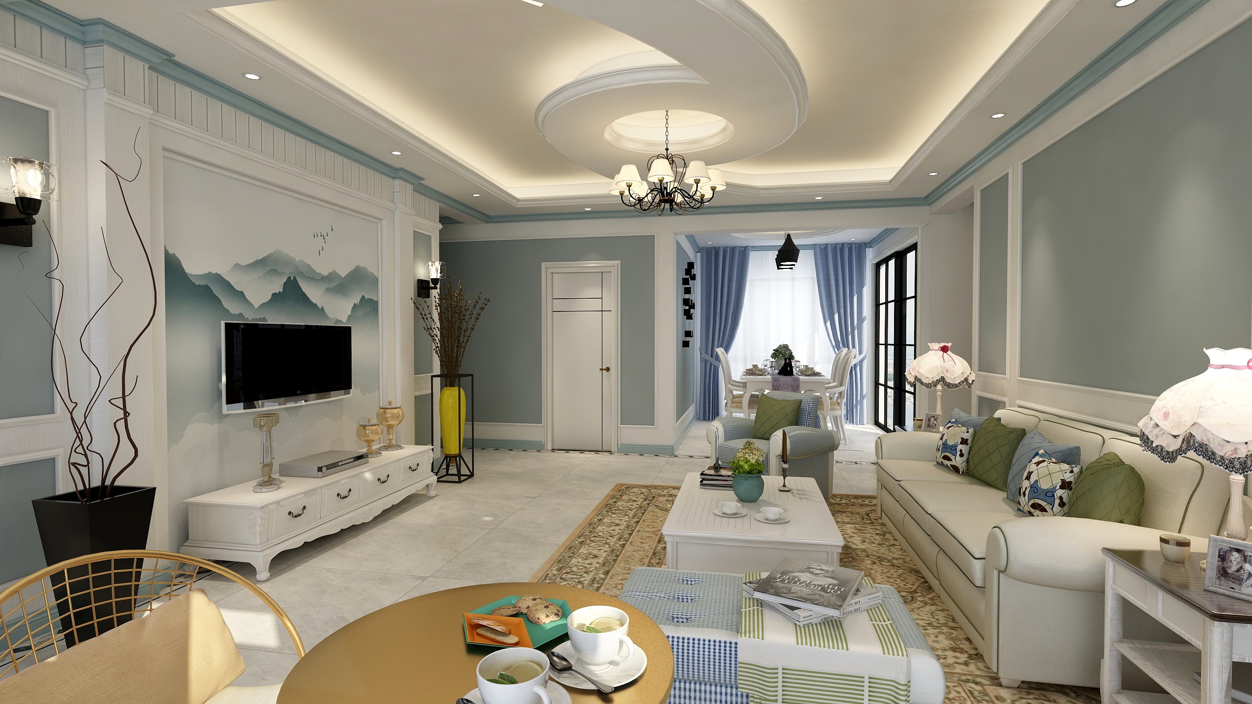 梅虹-科美装饰佰家祥集成墙板-装修设计方案