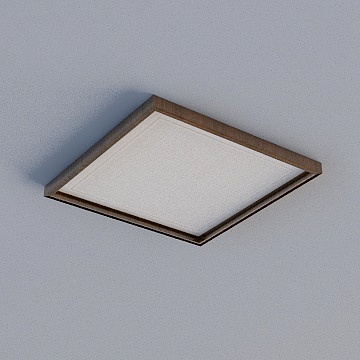 654*654 精装框大板-高精.清风竹影-精装框3D模型