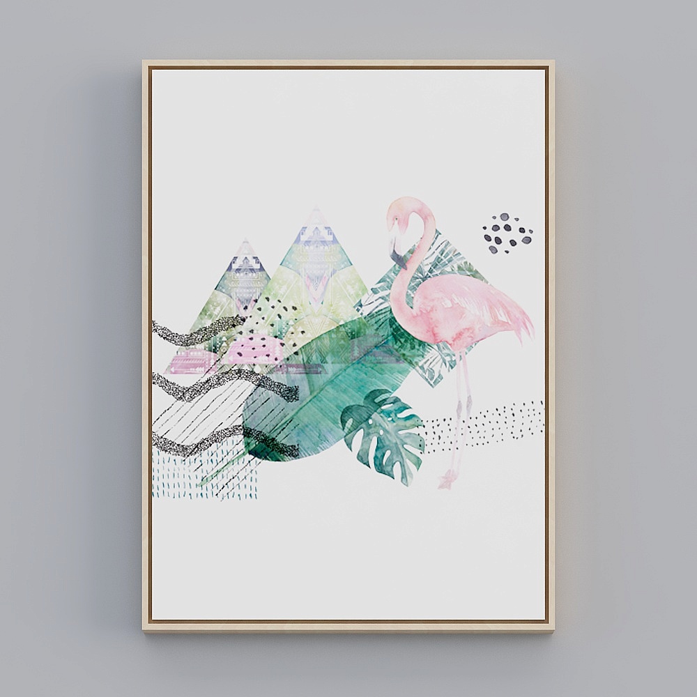 饰画联盟-北欧彩色-单幅-装饰画-CB027