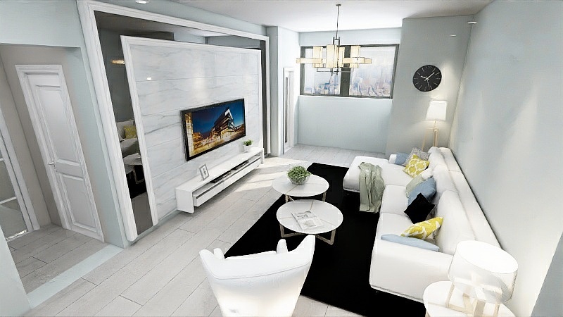 156****8279UXPQ-远洋一方89.00㎡B1面积8900m户型-装修设计方案